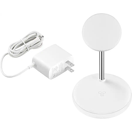 [Open-Box Excellent] 2-in-1 Best Buy essentials Magnetic Wireless Charger $5.99 + Free Store Pickup