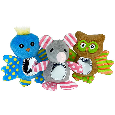 1-Ct Multipet 5" Mirror Belly Animal Assortment Cat Toy $1.49 + Free Shipping w/ Walmart+ or on $35+