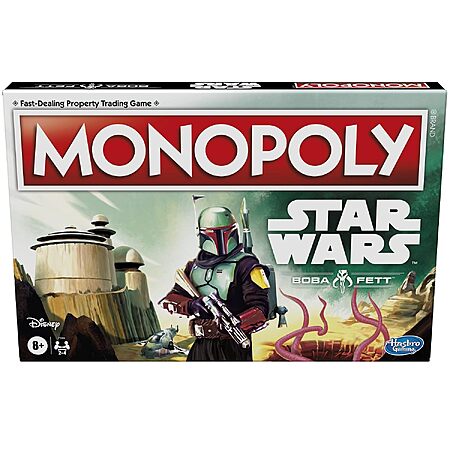 Hasbro Gaming Monopoly: Star Wars Boba Fett Edition Board Game $8.99 + Free Shipping w/ Prime or on $35+