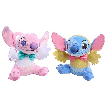 2-Pack 7" Disney Stitch & Angel Easter Small Plush $6.49 + Free Shipping w/ Prime or on $35+