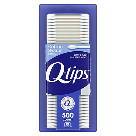 500-Ct Q-tips Cotton Swabs $3