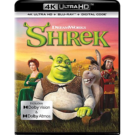 Shrek 25th Anniversary Edition w/ Dolby Vision & Atmos (4K UHD + Blu-ray + Digital) $19.99 + Free Shipping w/ Prime or on $35+