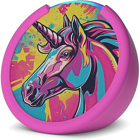 Amazon Echo Pop Kids Smart Speaker w/ Alexa (Unicorn) $21.99 + Free Shipping w/ Prime or on $35+