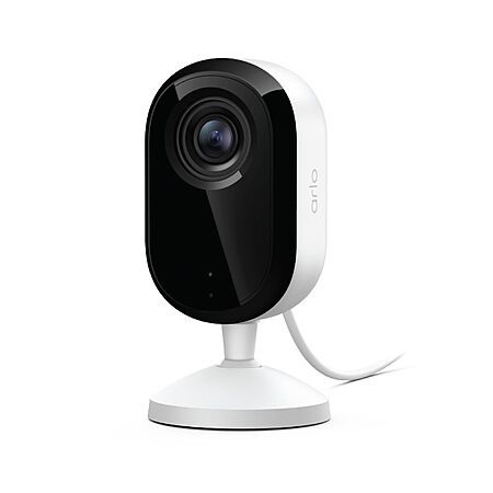 Arlo Essential Indoor Wireless 2K Security Camera (3rd Gen) Plug-In Powered with Automated Privacy Shield: 1-Camera $21; 2-Cameras $33 + Free Shipping w/ Prime or on $35+