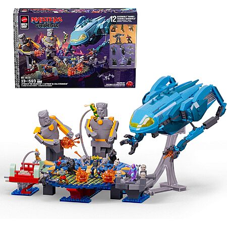 Mattel Brick Shop Masters of the Universe: Attack of the Collector 594-Piece Building Set w/ 12 Figures $47.36 + Free Shipping