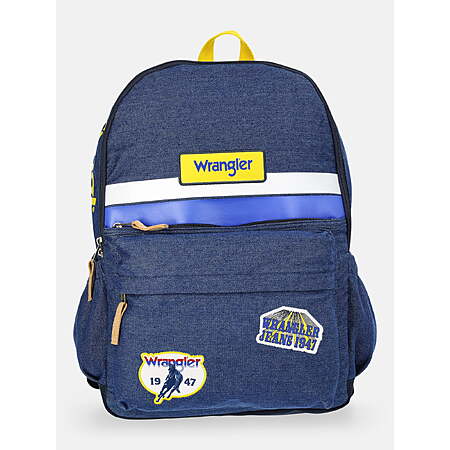 17" Wrangler Rodeo Sport Denim Backpack (Blue or Gray) $11.60 + Free Shipping w/ Walmart+ or on $35+