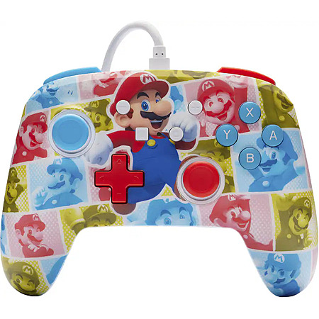 PowerA Enhanced Wired Controller for Nintendo Switch (Mario) $14.99 + Free Shipping