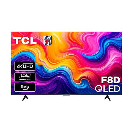 85" TCL F8D Series 4K 144Hz QLED Smart Fire TV $899.99 + Free Delivery & Unpacking