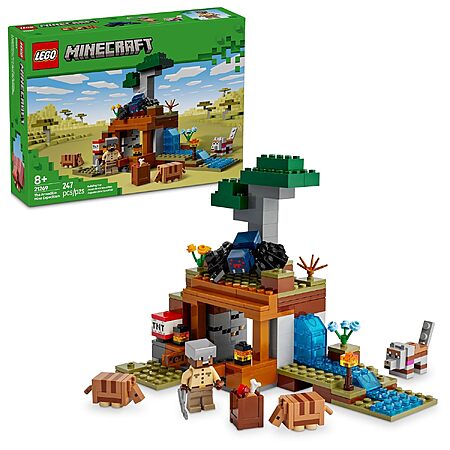 247-Piece LEGO Minecraft The Armadillo Mine Expedition Building Set (21269) $17.99 + Free Shipping w/ Prime or on $35+