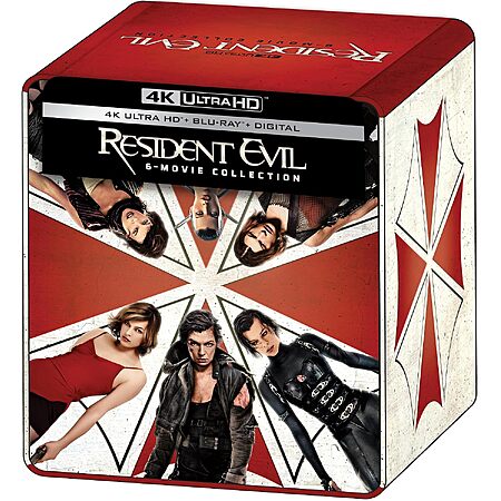 Resident Evil Ultimate SteelBook Collection (4K UHD + Blu-ray + Digital) $114 + Free Shipping