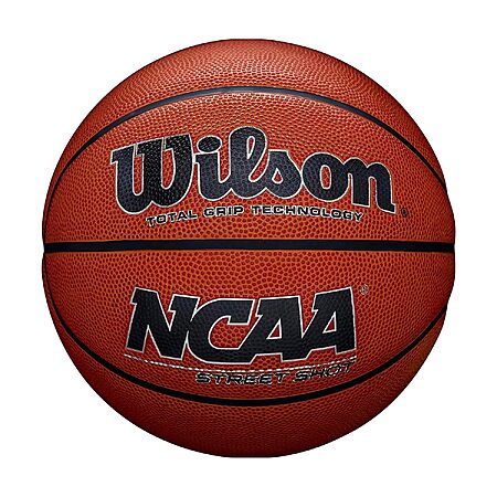 Wilson NCAA Street Shot Intermediate Basketball: Size-6 $12; Size-7 $13 + Free Shipping w/ Prime or on $35+