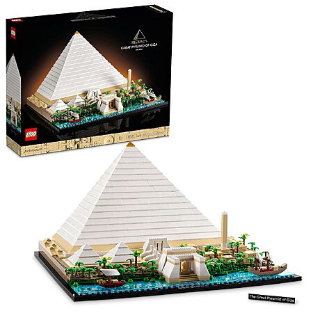[Prime] LEGO Architecture Great Pyramid of Giza Building Set (21058) $90.99 + Free Shipping