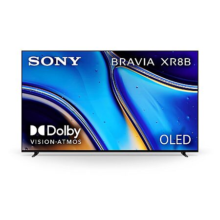 77" Sony BRAVIA XR8B OLED 4K UHD 120Hz Google Smart TV (2025) $1600 w/ 10% Back w/ Prime Visa + Free S&H