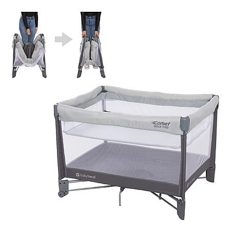 Baby Trend Comet Quick-Fold Playard w/ Hanging Bassinet $39 + Free Shipping