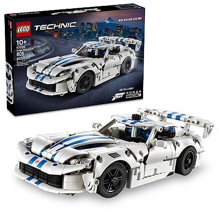 805-Pc LEGO Technic Dodge Viper GTS-R Sports Car Building Set $38 + Free S&H