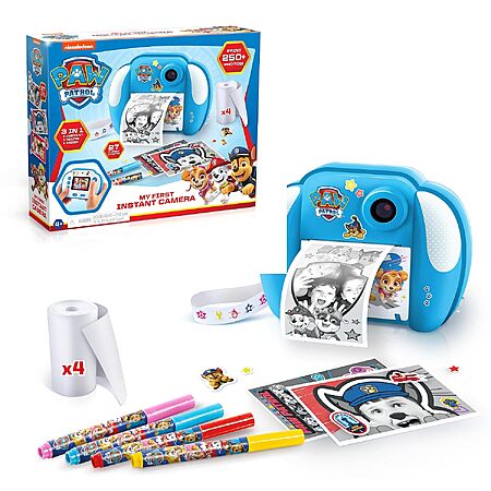 Canal Toys Paw Patrol Instant Camera w/ Ink-Free Printing & Dual Lens $49.99 + Free Shipping