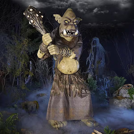 8' Wicked Woods Giant Animated LED Tumble the Troll $109 + Free Shipping