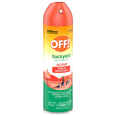9-Oz OFF! Active DEET Mosquito & Bug Repellent Spray $5.50 + Free Shipping w/ Walmart+ or on $35+