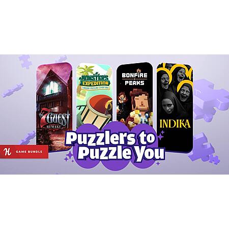 8-Item Puzzlers to Puzzle You Bundle: INDIKA, The 7th Guest Remake & More (PC Games)