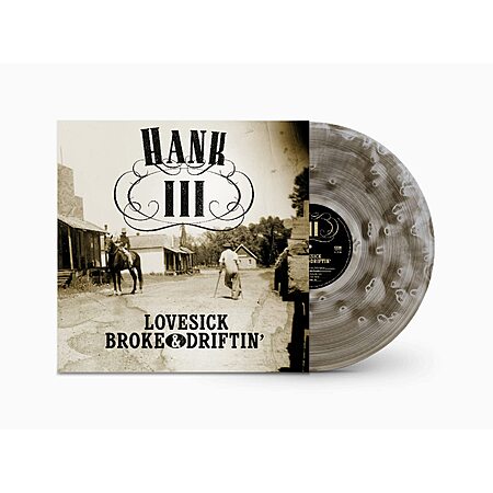 Hank Williams III "Lovesick Broke & Drifitn'" (Vinyl LP + MP3 Album)