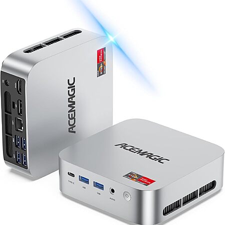[Amazon Business] ACEMAGIC Mini PC: Ryzen 7 7735HS, 24GB RAM, 512GB SSD, AMD Radeon 680M $387