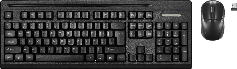 Dynex - Wireless Keyboard and Mouse Bundle $14.99