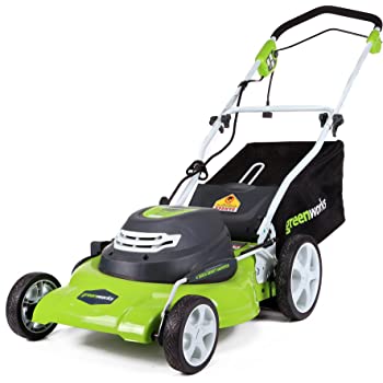 Greenworks 20" 3-in-1 12 Amp Corded Mower - $143