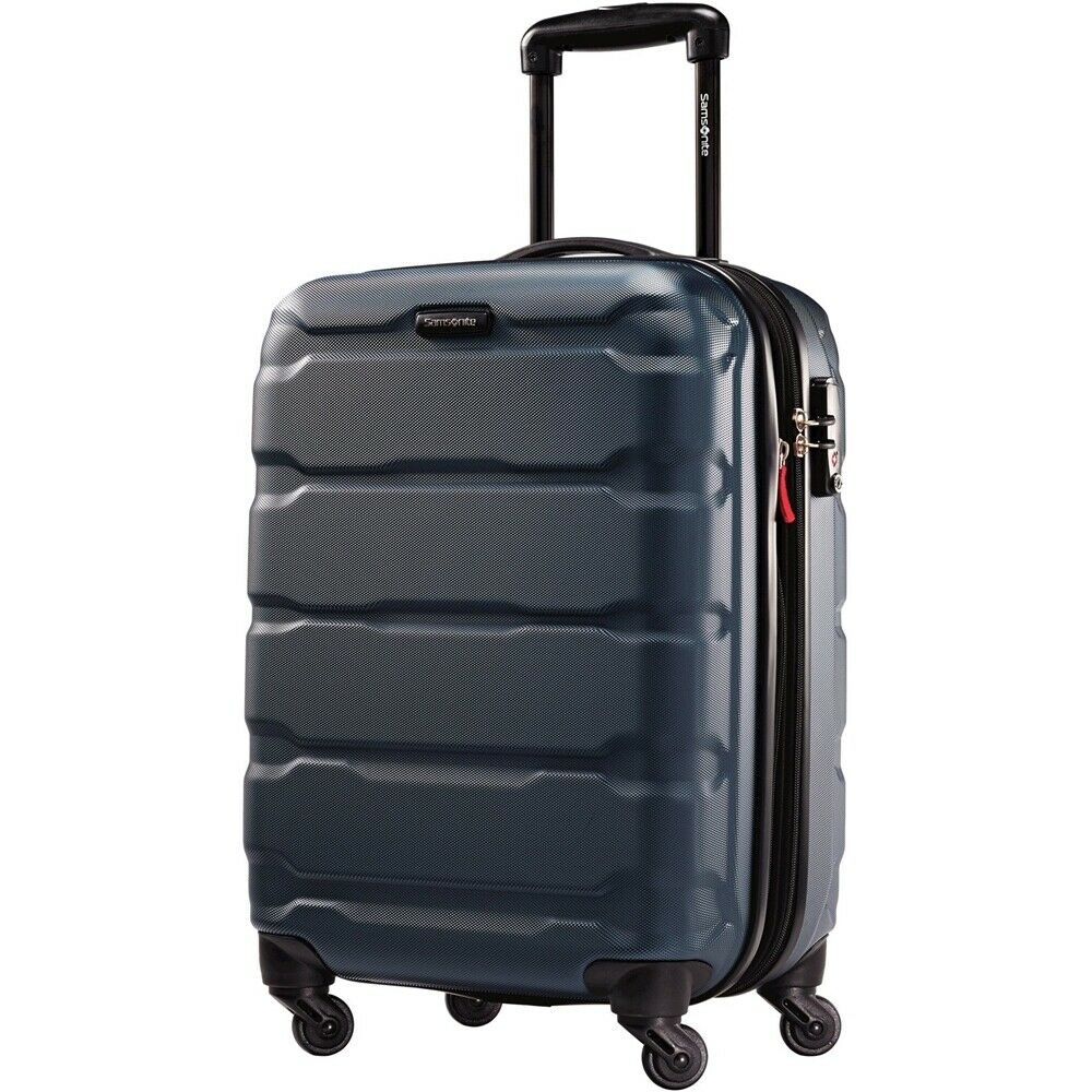 Best Buy: Samsonite OMNI PC 20’’ Spinner Carry-on Travel Luggage (Teal / Caribbean Blue): $64.99