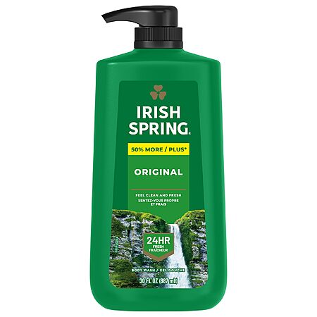 30-Oz Irish Spring Men's Body Wash Pump Bottle (Original Clean $4.65 w/ Subscribe & Save