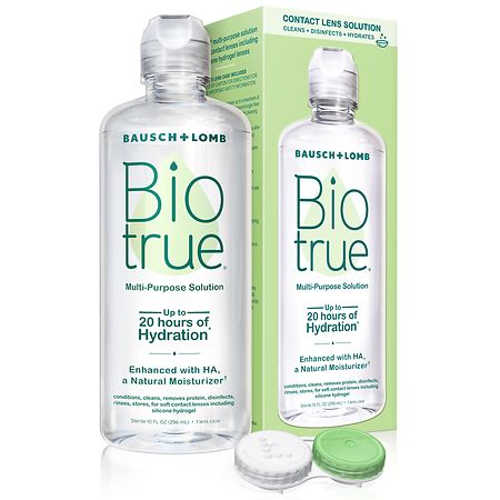 Walgreens: 10oz Biotrue Multi-Purpose Contact Lens Solution w/ Lens Case 2 for $6.75 + $10 Minimum Order for Pickup & More
