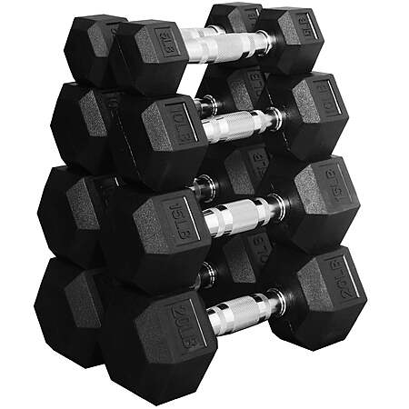100-Lbs BalanceFrom Dumbbell Set (5/10/15/20 Lbs pairs) $69 & More @ Walmart