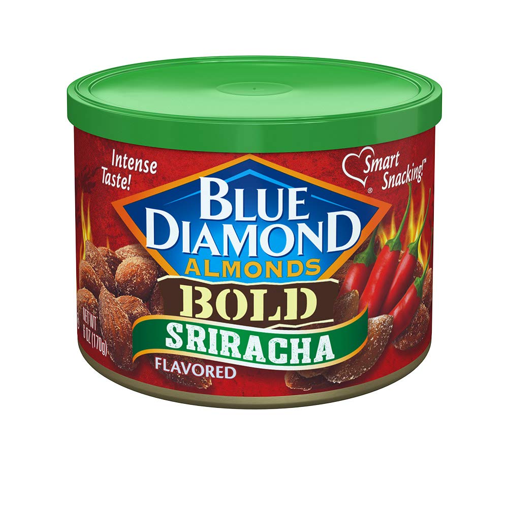 6-Oz Blue Diamond Almonds, Bold Sriracha $2.15 or less w/ S&S