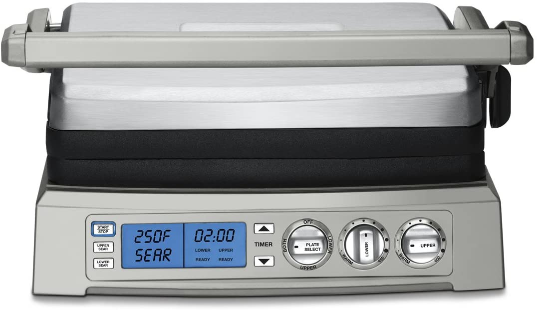 Cuisinart GR-300WS Griddler, Elite, Stainless Steel $139.85