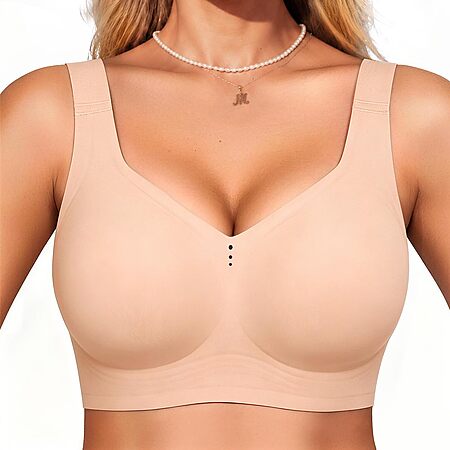 COCOMARTS Jelly Bras for Women No Underwire Full Coverage Push Up Bra XL