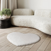 Mon Chateau Faux Fur Shaped Rug $13.  F/S from Costco.