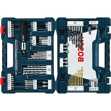 BOSCH MS4091C 91-piece Drilling & Driving Mixed Set with Included Case $25. F/S from Costco members only.