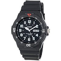 Casio MRW200H Men's Black Resin Dive Watch