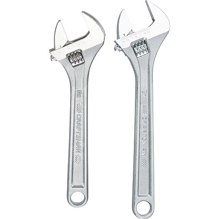 2-Piece CRAFTSMAN Adjustable Wrench Set (CMMT12002) $12.99 + Free Shipping w/ Prime or on $35+