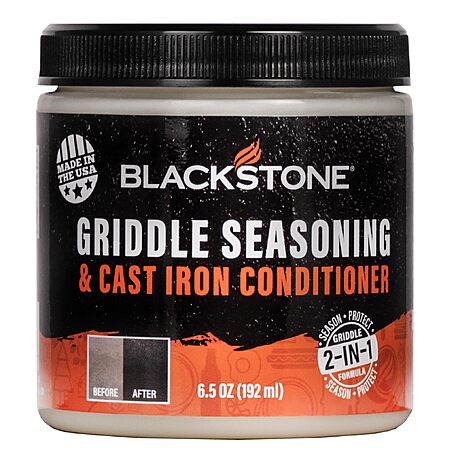 6.5-Oz Blackstone Griddle Seasoning and Cast-Iron Conditioner $5.27 + Free Shipping w/ Prime or on $35+