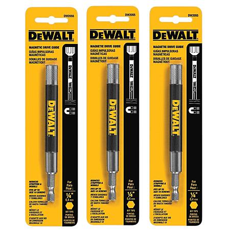 3-Pack DEWALT Magnetic Bit Tip Holder (DW2055) $6.08 + Free Shipping w/ Prime or on $35+