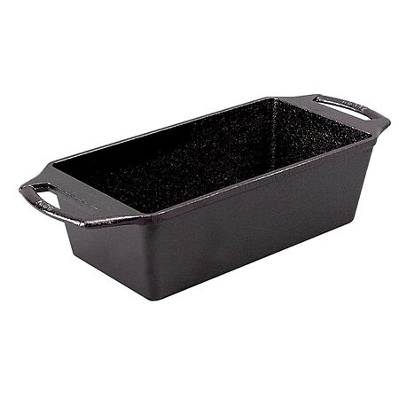 Lodge Cast Iron Loaf Pan 8.5x4.5 Inch (Black) $16.99 + Free Shipping w/ Prime or on $35+