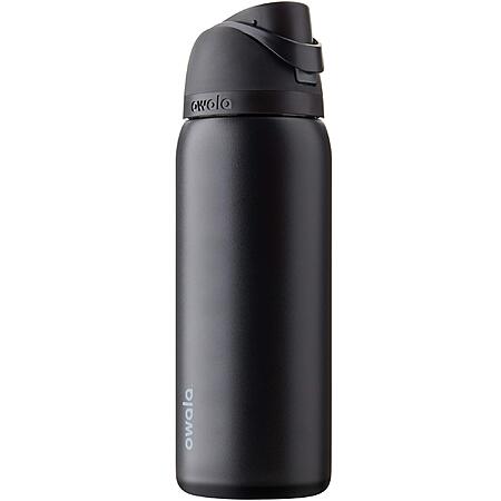 32-Oz Owala FreeSip Insulated Stainless Steel Water Bottle w/ Straw (Very, Very Dark) $21.13 + Free Shipping w/ Prime or on $35+