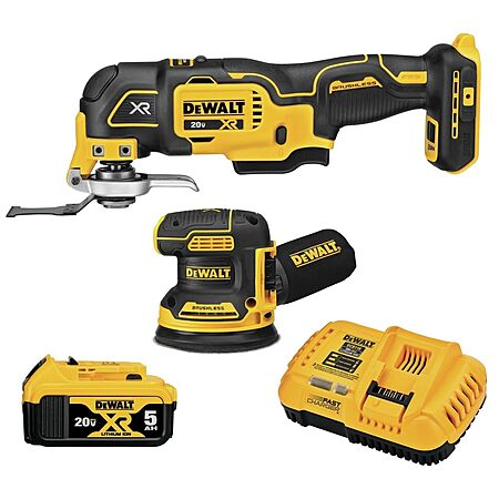 49% Off DeWALT Sander & Oscillating Combo Kit!