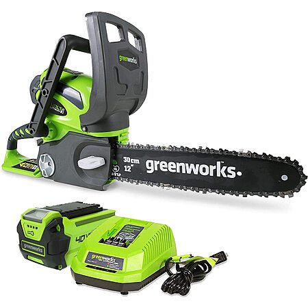 45% Off Greenworks Cordless Chainsaw