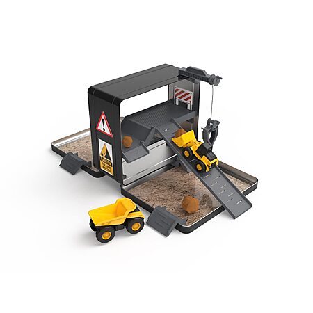 CAT Construction Toys Store N Go Playset in Tin Travel Case $8.85 