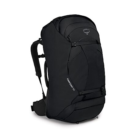 80L Osprey Men's Farpoint Travel Backpack (Black) $141 + Free Shipping