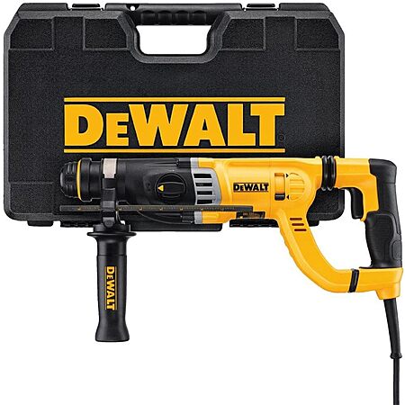 DEWALT 8.5-Amp 1-1/8-in Sds-plus Variable Speed Corded Rotary Hammer Drill in Yellow | D25263K $183.43 + Free Shipping
