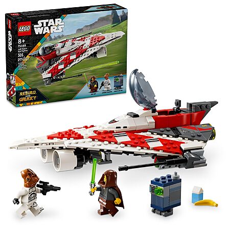305-Piece LEGO Star Wars Jedi Bob’s Starfighter Building Set $31.99 + Free Shipping w/ Prime or on $35+