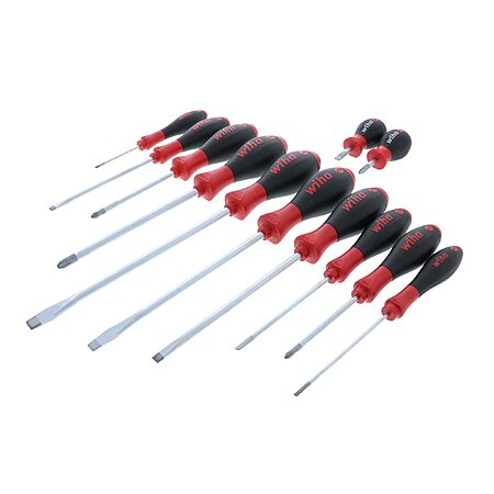 12-Piece Wiha Slotted and Phillips Screwdriver Set with Soft Finish Handles $66.00 + Free Shipping