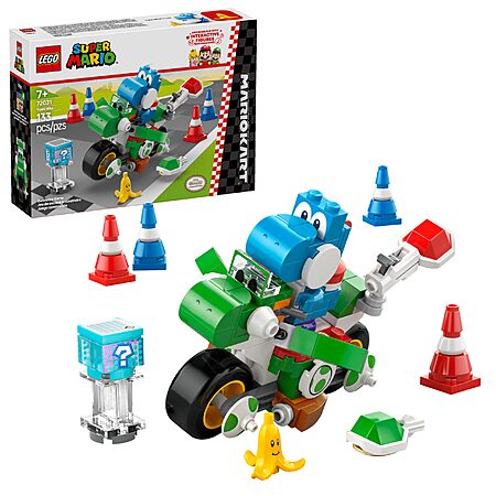 133-Piece Lego Super Mario: Mario Kart Yoshi Bike w/ Blue Yoshi Building Toy Set (72031) $11.99 + Free Shipping w/ Prime or on $35+